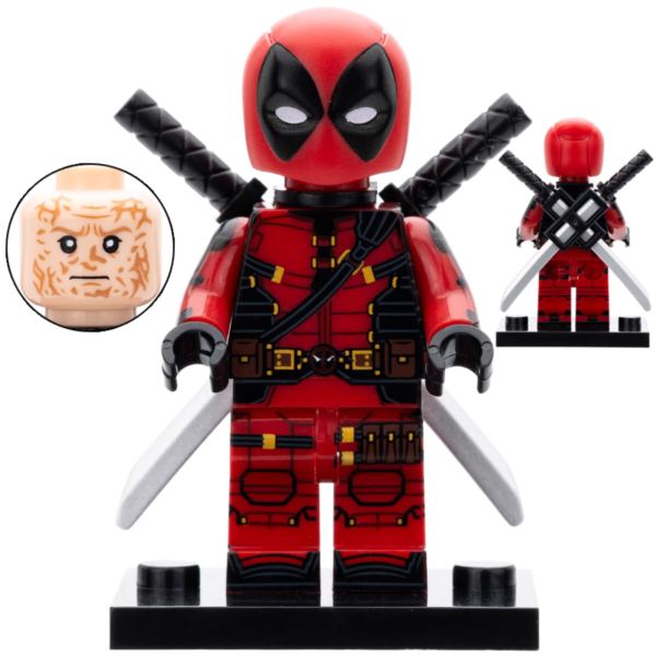 Deadpool X Wolverine Lego Compatible Minifigure Set