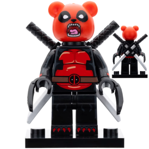 Pandapool Deadpool X Wolverine Lego Compatible Minifigure Set