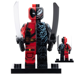 Venompool Deadpool X Wolverine Lego Compatible Minifigure Set