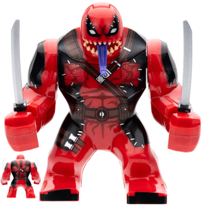 Venompool Deadpool X Wolverine Lego Compatible Minifigure Set