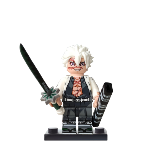 Sanemi Figure Demon Slayer Lego Compatible Minifigures Set