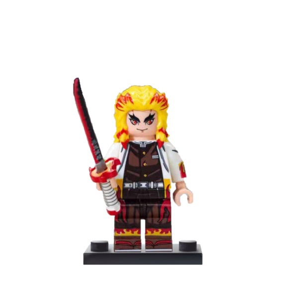 Kyojuro Figure Demon Slayer Lego Compatible Minifigures Set