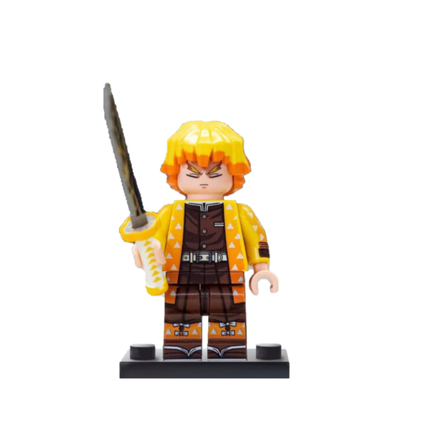 Zenitsu Figure Demon Slayer Lego Compatible Minifigures Set