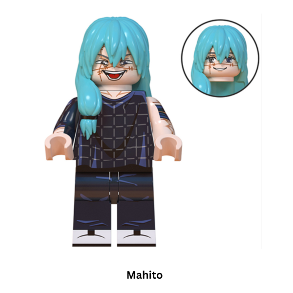 mahito figure Jujutsu Kaisen Lego Compatible Minifigures Set