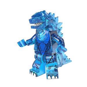 Blue Godzilla Lego Compatible Minifigures