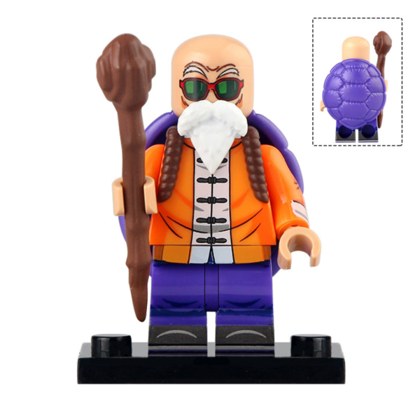 master roshi figure Dragon Ball Z Lego Compatible Minifigures Set