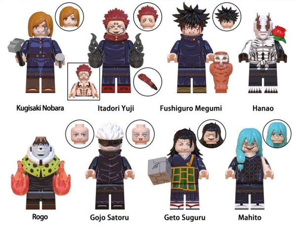 jujutsu kaisen minifigures