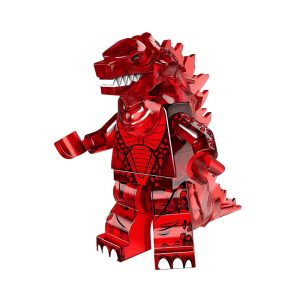 Red Godzilla Lego Compatible Minifigures