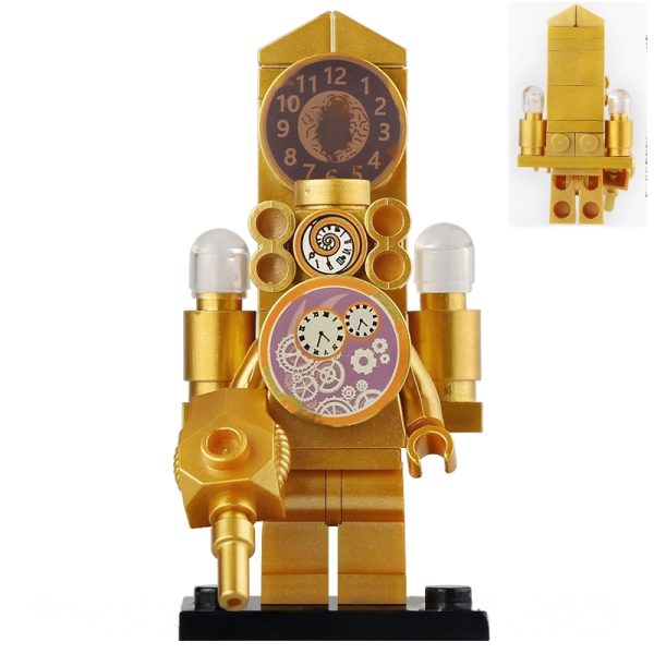 titan clockman Skibidi Toilet Lego Compatible Minifigure Set