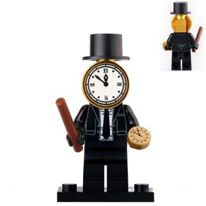 Clock Man Building Block