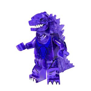 Violet Godzilla Lego Compatible Minifigures