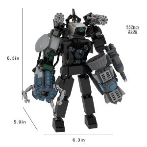 Titan Cameraman​ Skibidi Toilet Characters Figure Building Blocks Toys Set