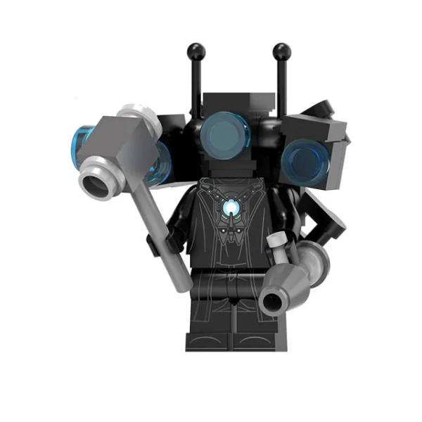 upgraded titan cameraman Skibidi Toilet Lego Compatible Minifigure Set